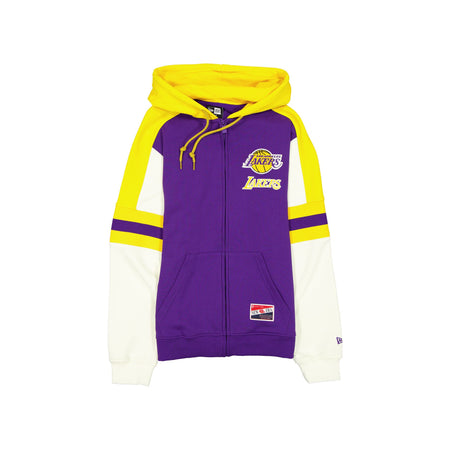 Los Angeles Lakers Throwback Zipper Hoodie