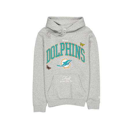 FELT x Miami Dolphins Gray Hoodie