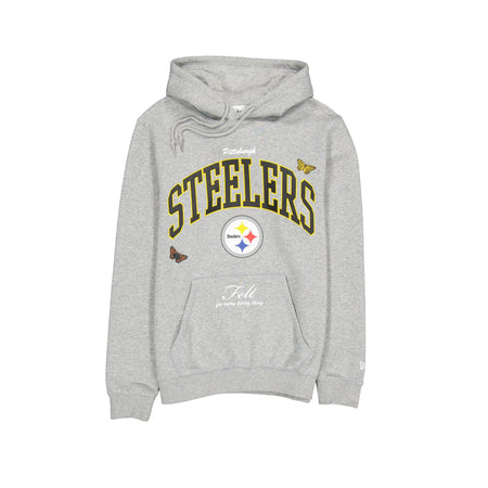 FELT x Pittsburgh Steelers Gray Hoodie