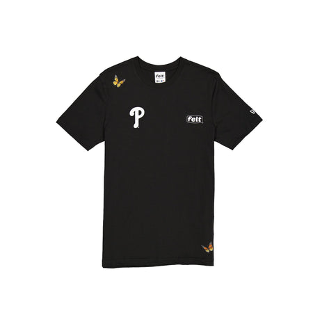 FELT x Philadelphia Phillies Black T-Shirt