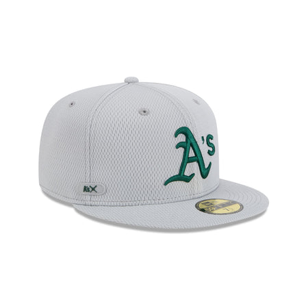 Oakland Athletics 2025 Clubhouse Gray 59FIFTY Fitted Hat