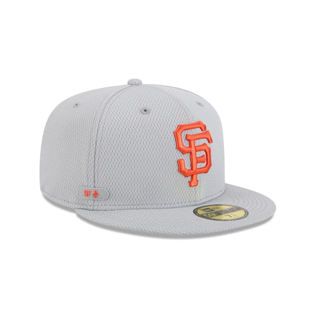 San Francisco Giants 2025 Clubhouse Gray 59FIFTY Fitted Hat