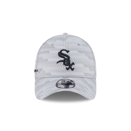 Chicago White Sox 2025 Clubhouse Gray 39THIRTY Stretch Fit