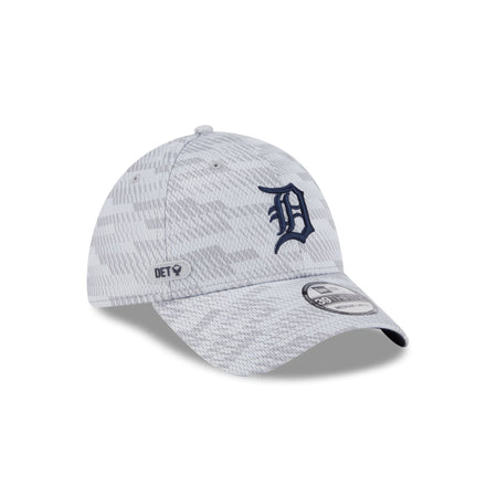 Detroit Tigers 2025 Clubhouse Gray 39THIRTY Stretch Fit