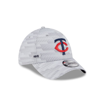 Minnesota Twins 2025 Clubhouse Gray 39THIRTY Stretch Fit