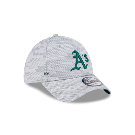 Oakland Athletics 2025 Clubhouse Gray 39THIRTY Stretch Fit