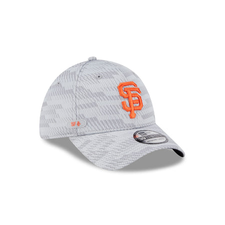 San Francisco Giants 2025 Clubhouse Gray 39THIRTY Stretch Fit