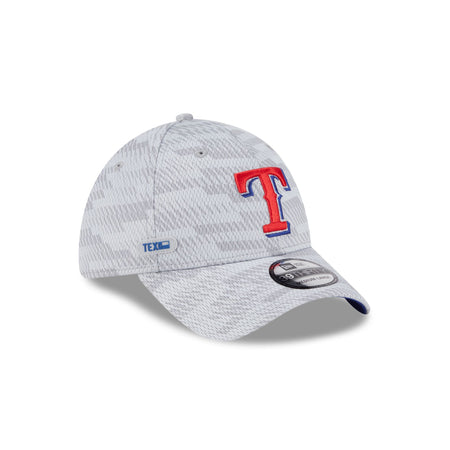 Texas Rangers 2025 Clubhouse Gray 39THIRTY Stretch Fit