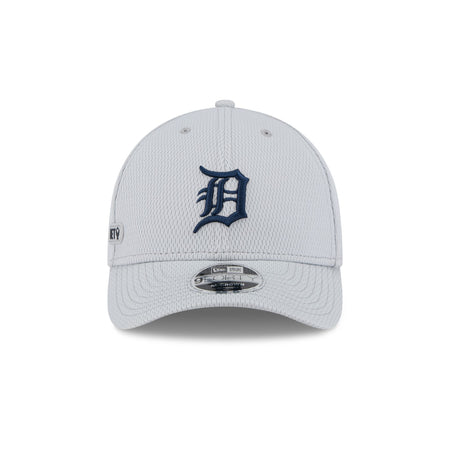 Detroit Tigers 2025 Clubhouse Gray 9FORTY M-Crown Snapback Hat