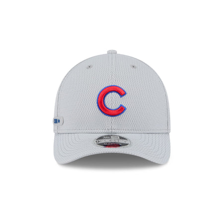 Chicago Cubs 2025 Clubhouse Gray 9FORTY M-Crown Snapback Hat