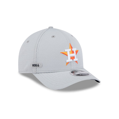 Houston Astros 2025 Clubhouse Gray 9FORTY M-Crown Snapback Hat