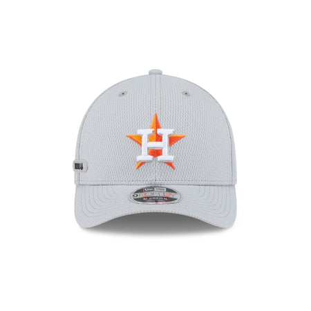 Houston Astros 2025 Clubhouse Gray 9FORTY M-Crown Snapback Hat