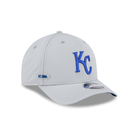 Kansas City Royals 2025 Clubhouse Gray 9FORTY M-Crown Snapback Hat