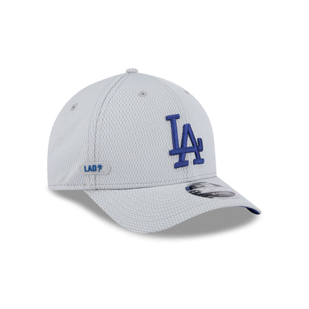 Los Angeles Dodgers 2025 Clubhouse Gray 9FORTY M-Crown Snapback Hat