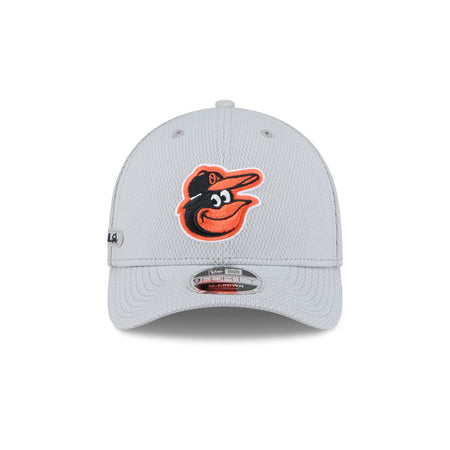 Baltimore Orioles 2025 Clubhouse Gray 9FORTY M-Crown Snapback Hat