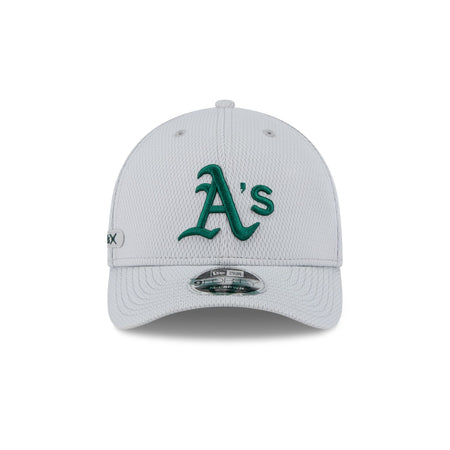 Oakland Athletics 2025 Clubhouse Gray 9FORTY M-Crown Snapback Hat