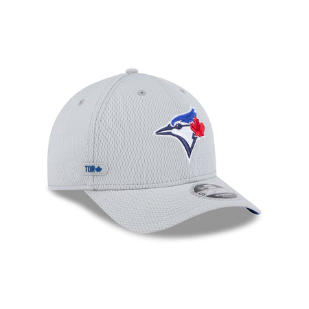 Toronto Blue Jays 2025 Clubhouse Gray 9FORTY M-Crown Snapback Hat