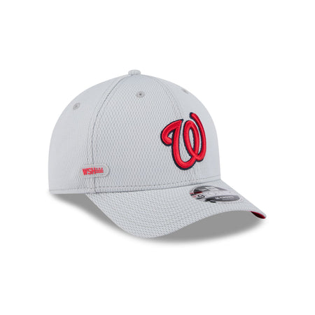 Washington Nationals 2025 Clubhouse Gray 9FORTY M-Crown Snapback Hat