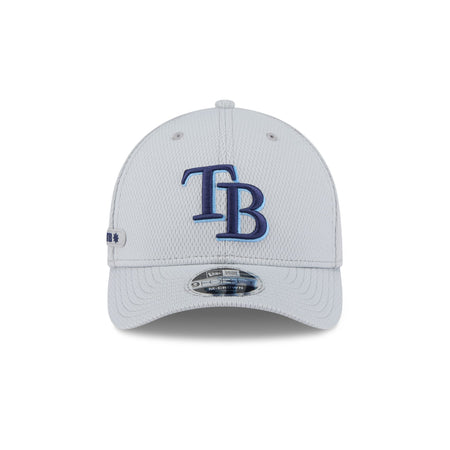 Tampa Bay Rays 2025 Clubhouse Gray 9FORTY M-Crown Snapback Hat