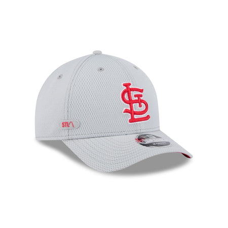 St. Louis Cardinals 2025 Clubhouse Gray 9FORTY M-Crown Snapback Hat