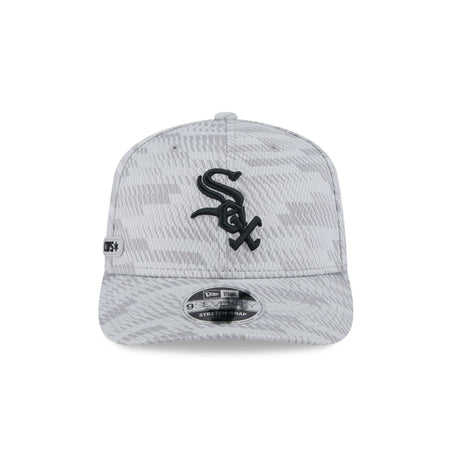 Chicago White Sox 2025 Clubhouse Gray 9SEVENTY Stretch-Snap Hat