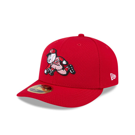 Cincinnati Reds 2025 Clubhouse Alt Low Profile 59FIFTY Fitted Hat