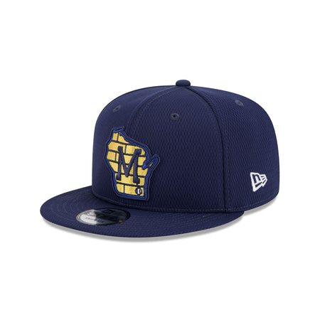 Milwaukee Brewers 2025 Clubhouse Alt 9FIFTY Snapback Hat