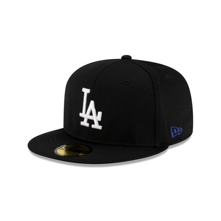 Los Angeles Dodgers 2025 Clubhouse Black 59FIFTY Fitted Hat