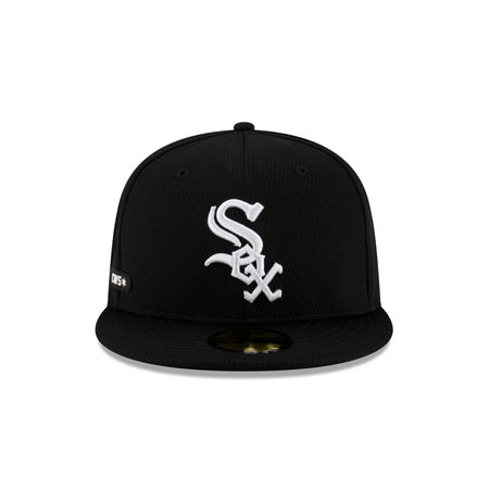 Chicago White Sox 2025 Clubhouse Black 59FIFTY Fitted Hat