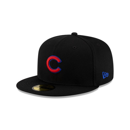 Chicago Cubs 2025 Clubhouse Black 59FIFTY Fitted Hat