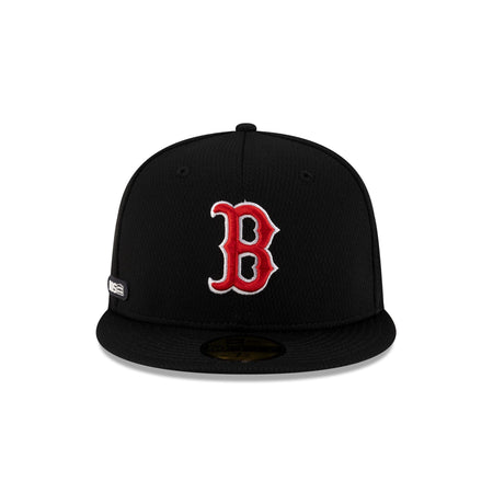 Boston Red Sox 2025 Clubhouse Black 59FIFTY Fitted Hat