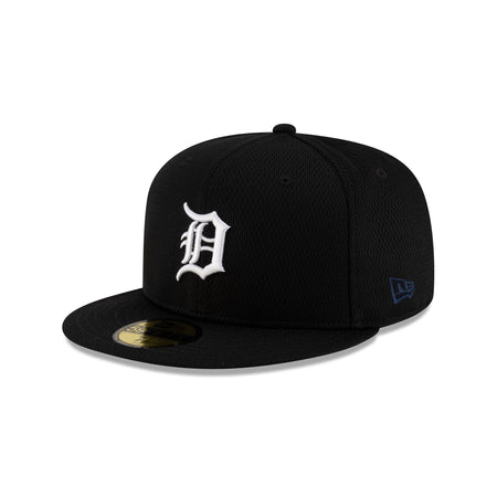 Detroit Tigers 2025 Clubhouse Black 59FIFTY Fitted Hat