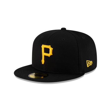 Pittsburgh Pirates 2025 Clubhouse Black 59FIFTY Fitted Hat