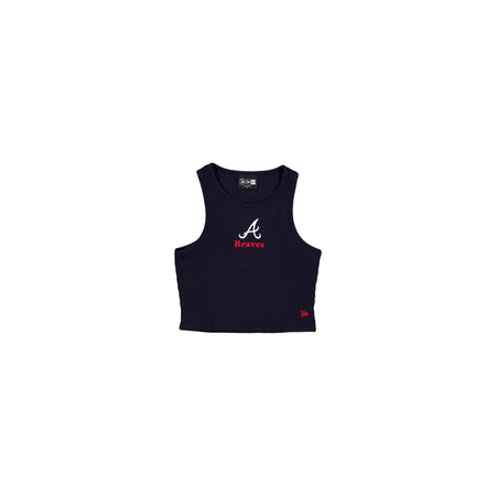 Atlanta Braves Leisure Cropped Women's Tank Top