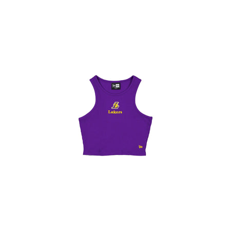 Los Angeles Lakers Leisure Cropped Women's Tank Top