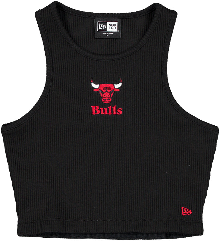 Chicago Bulls Leisure Cropped Women's Tank Top