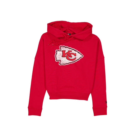 Kansas City Chiefs Women's Washed Logo Hoodie