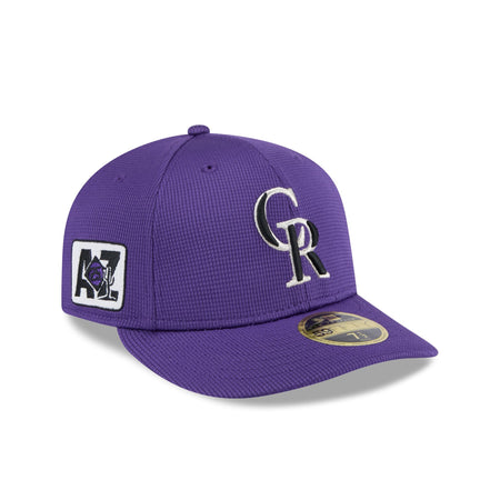 Colorado Rockies 2025 Spring Training Low Profile 59FIFTY Fitted Hat