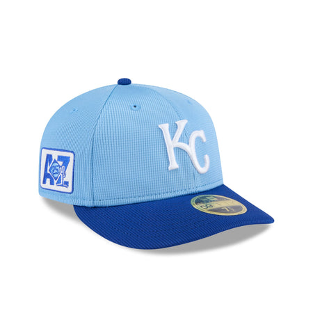 Kansas City Royals 2025 Spring Training Low Profile 59FIFTY Fitted Hat