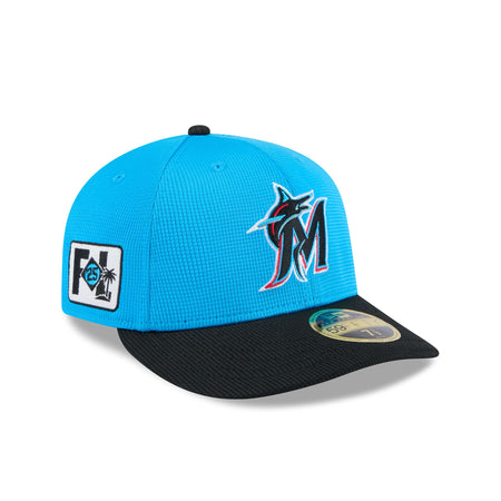 Miami Marlins 2025 Spring Training Low Profile 59FIFTY Fitted Hat