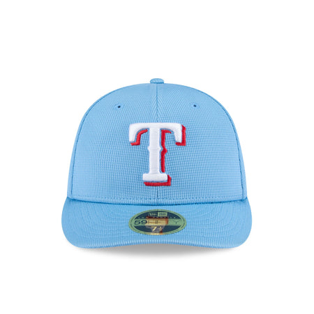 Texas Rangers 2025 Spring Training Low Profile 59FIFTY Fitted Hat