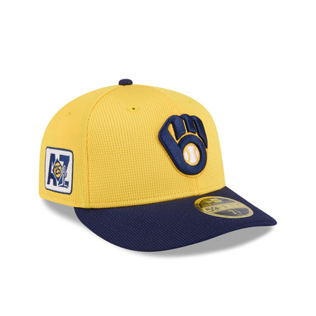 Milwaukee Brewers 2025 Spring Training Low Profile 59FIFTY Fitted Hat