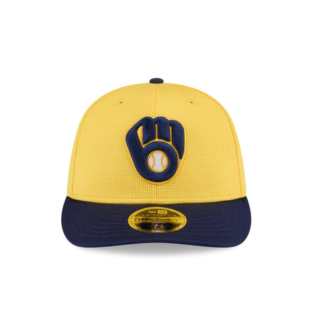 Milwaukee Brewers 2025 Spring Training Low Profile 59FIFTY Fitted Hat