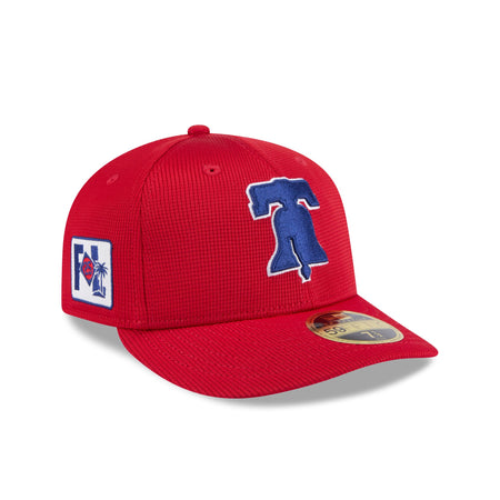 Philadelphia Phillies 2025 Spring Training Low Profile 59FIFTY Fitted Hat