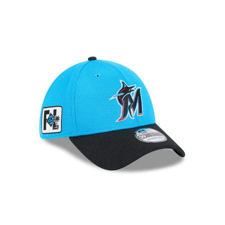 Miami Marlins 2025 Spring Training 39THIRTY Stretch Fit Hat