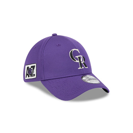 Colorado Rockies 2025 Spring Training 39THIRTY Stretch Fit Hat