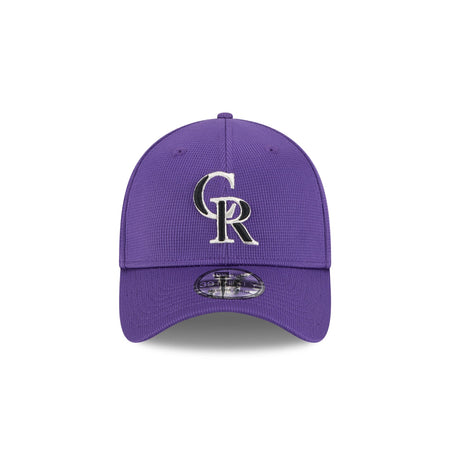 Colorado Rockies 2025 Spring Training 39THIRTY Stretch Fit Hat