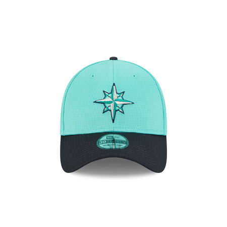 Seattle Mariners 2025 Spring Training 39THIRTY Stretch Fit Hat