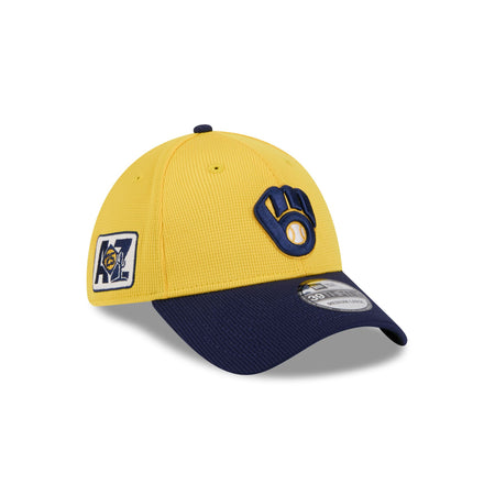 Milwaukee Brewers 2025 Spring Training 39THIRTY Stretch Fit Hat