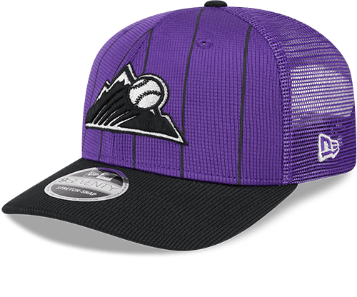 Colorado Rockies 2025 Batting Practice 9SEVENTY Trucker Hat